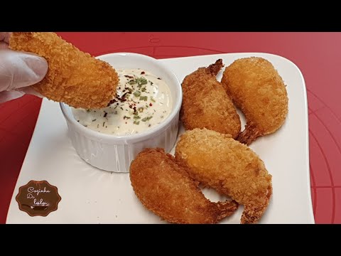 Видео: Узнайте, как приготовить вкусную панировку с креветками на Новый год!