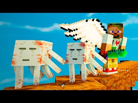 Видео: Опасные битвы в Minecraft 119 - Босс Ур ГАСТ