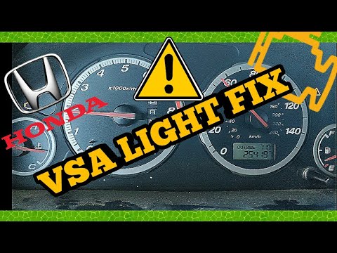 Видео: Исправление неисправности Honda, которая переходит в аварийный режим, с помощью VSA и ABS Light