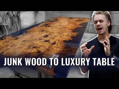 Видео: Поддоны превратились в стол стоимостью 30 тысяч долларов