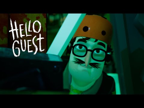 Видео: Прошёл правильным способом при помощи лифта! (Hello Guest) #2