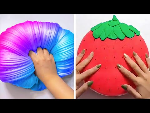 Видео: Удовлетворяющая слизь ASMR | Расслабляющее видео слизи # 747