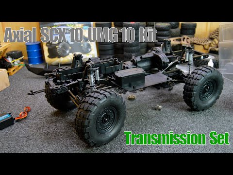 Видео: Собираем Axial SCX10 II UMG10 Kit Устанавливаем Transmission 2-Speed Gear Set (AX31440)
