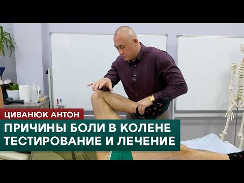 Видео: Причины боли в колене. Тестирование и лечение. Прикладная кинезиология. Циванюк Антон