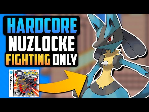 Видео: МОГУ ЛИ Я ПОБЕДИТЬ POKÉMON PLATINUM HARDCORE NUZLOCKE, ИСПОЛЬЗУЯ ТОЛЬКО БОЕВЫЕ ТИПЫ!? (Вызов Поке...