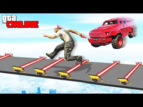 Видео: ЗАДЕНЕШЬ ЛАЗЕР И ТЫ ТРУП! 1 ШАНС НА МИЛЛИОН ДОЙТИ ДО КОНЦА! БЕГИ ИЛИ УМРИ ПО ТРОПЕ В GTA 5 ONLINE