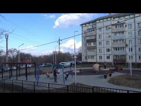 Видео: Уссурийск, новый сквер на Промышленной, ноябрь 2025 г.