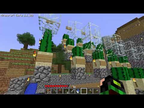 Видео: Minecraft (Beta 1.1_02) #030 | Водяной поток для фермы кактусов