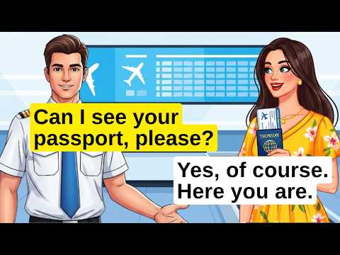 Видео: ✈️ В аэропорту — курс английского языка для путешествий для начинающих 🎧 Практика аудирования
