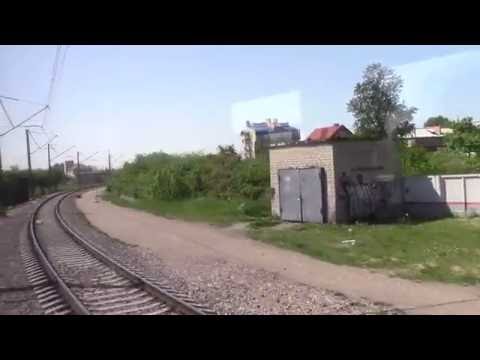 Видео: Зеленоградск-Новый - Калининград-Пассажирский (Южный) из окна ЭР2К-918
