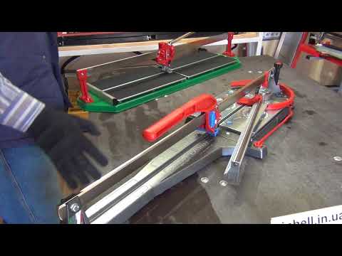 Видео: Батл змагання між 12 ручними плиткорізами 90 см World's first battle between 12 manual tile cutters