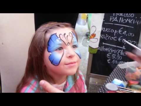 Видео: Мы В СКАЗКЕ Рисуем БАБОЧКУ На Лице KID'S MAKEUP BATTERFLY Makeup