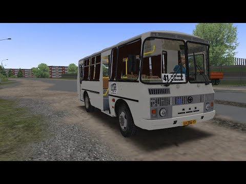 Видео: По 41 маршруту на 356 Пазе, Чистогорск,OMSI2