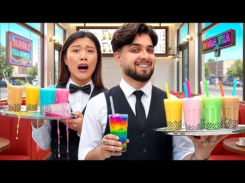 Видео: Мы целый день управляли магазином чая с шариками
