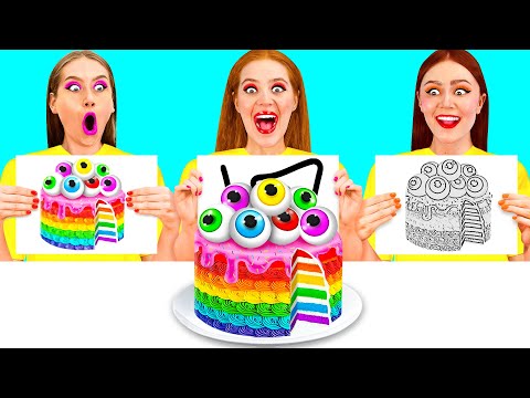 Видео: Кто Лучше Нарисует Предмет, Получит Его | Смешные Челленджи от DoDo Challenge