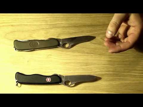 Видео: Мой обзор ножа Victorinox Sentinel One Hand