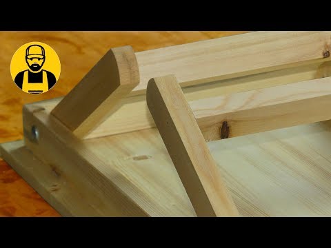Видео: ПРОСТО И ОЧЕНЬ УДОБНО! Это стоит повторить! Столярная самоделка (+КОНКУРС)
