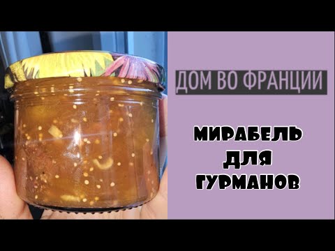Видео: 4 гурманских рецепта заготовки Мирабель| алычи