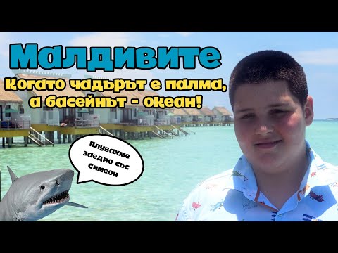 Видео: Малдивите: Когато чадърът е палма, а басейнът - океан! (със Симеон Събев)