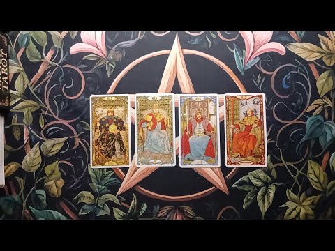 Видео: Таро! 4 Короля: Он о Вас сегодня! 🌛🌕🌜💌💯