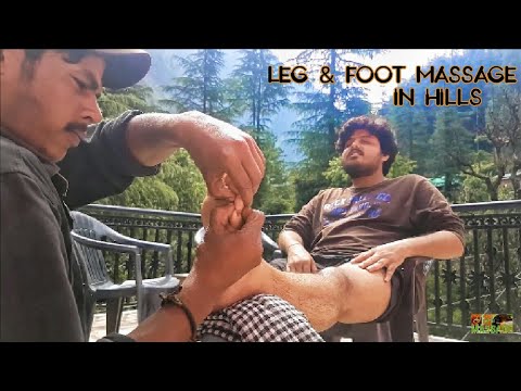 Видео: Лучший индийский массаж — массаж ног и ступней от Рави | Часть 2 | ASMR