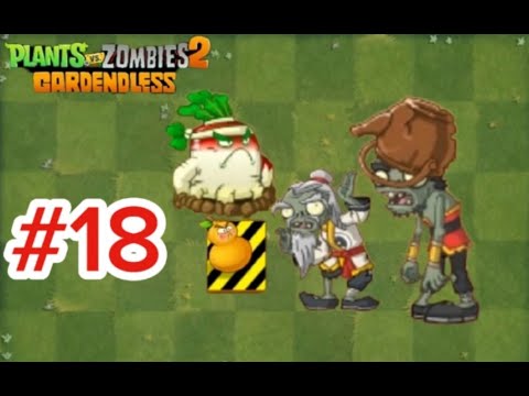 Видео: Хардкорный Кунг-фу мир! Plants  vs zombies 2 Gardendless #18