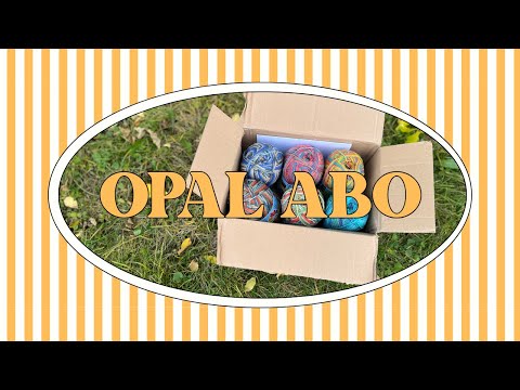 Видео: OPAL ABO Сентябрь 2025 / Чуть не осталась без пряжи / Носочное видео