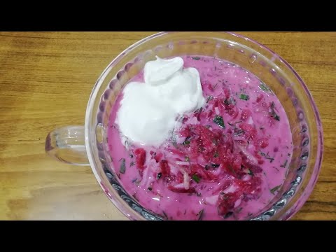 Видео: АСМР ИТИНГ 😋 ХОЛОДНЫЙ СВЕКОЛЬНИК 🥣ВКУСНОТИЩА🔥