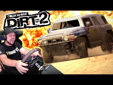 Видео: ГРЯЗНАЯ ЕЗДА НА TOYOTA FJ CRUISER! КОМАНДНОЕ ВЫЖИВАНИЕ В DIRT 2
