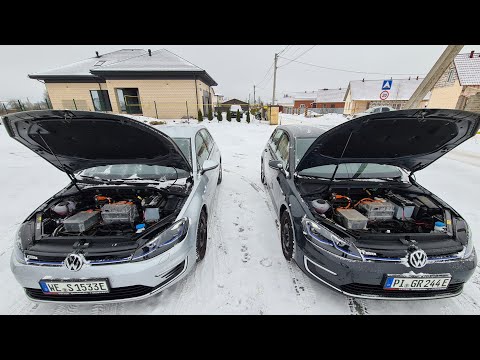 Видео: ТН или без ТН ! Эффективность теплового насоса в VW e-Golf 2018 г. рестайлинг 35.8 кwh. (Heat pump)