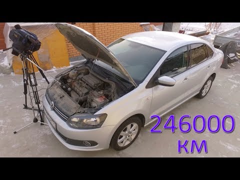 Видео: CFNA 1.6 с пробегом 246000 км. Слушаем мотор в зимний запуск