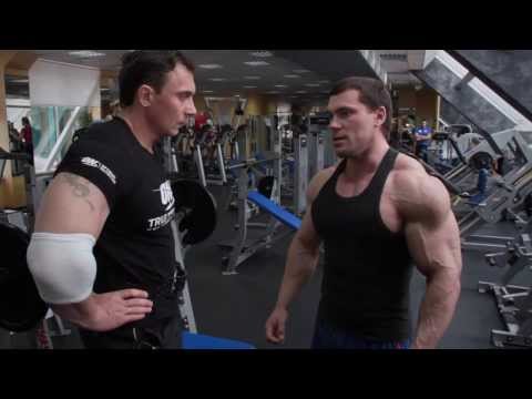 Видео: Александр Колясников и Дмитрий Корнюхин тренировка рук