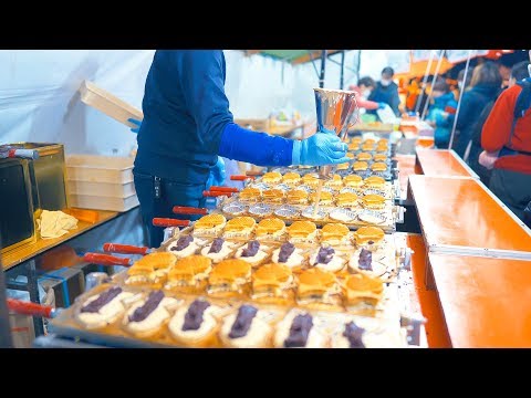 Видео: Тайяки Легенда! Японская уличная еда "Demati-no-Taiyaki" в Киото, Япония!
