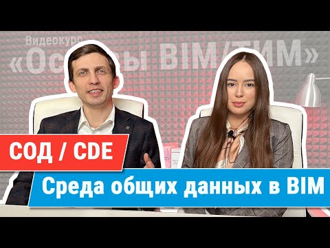 Видео: [Курс «Ключевые принципы BIM/ТИМ»] Среда общих данных (СОД / CDE)