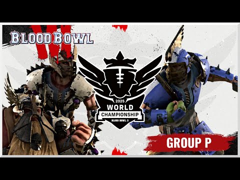 Видео: Blood Bowl 3 — Чемпионат мира 2025 года — Групповой этап — Фрикипе против Айрука (официальный сос...