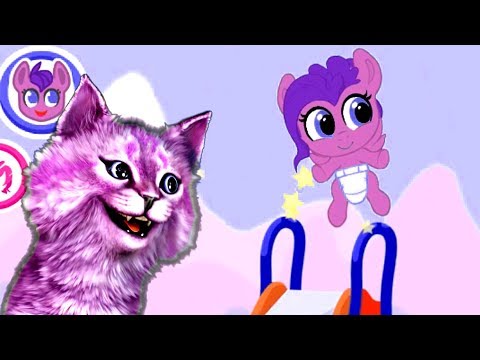 Видео: МОЯ КАРМАННАЯ ПОНИ #1 ЗАВЕЛА МАЛЕНЬКУЮ ПОНИ говорящая КОШКА ЛАНА играет