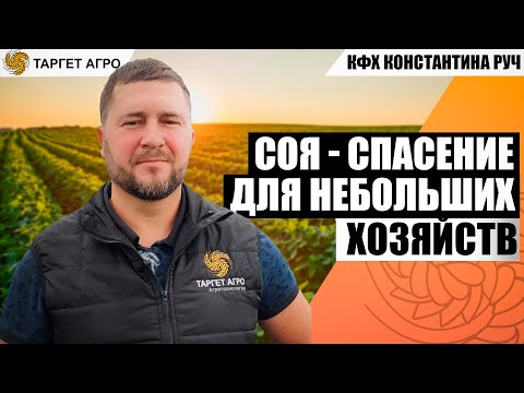 Видео: Соя - спасение для небольших хозяйств