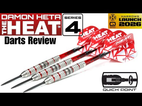 Видео: Обзор дартса Harrows DAMON HETA THE HEAT SERIES 4