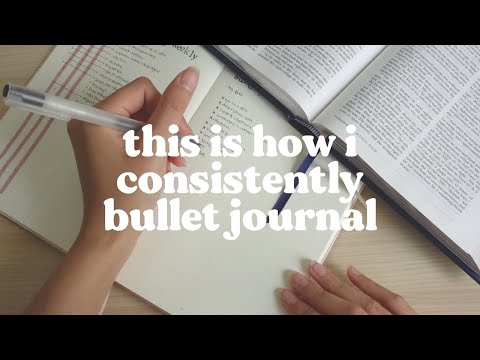 Видео: Моя ежедневная и еженедельная рутина Bullet Journaling | которые я использую