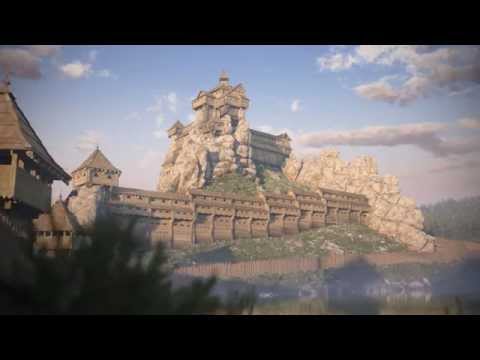 Видео: 3D-модель фортеці Тустань /3D-model of Tustan fortress