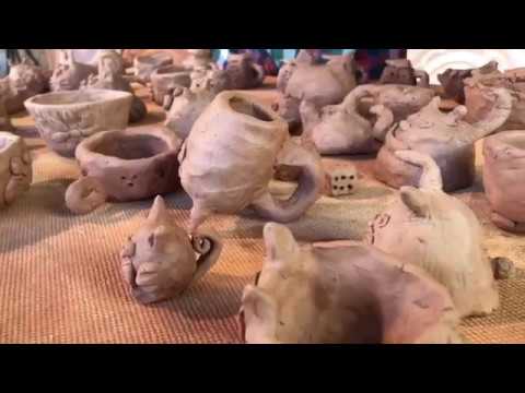 Видео: 🍯 Что лепить из глины Детский лепет 1 Волшебство керамики