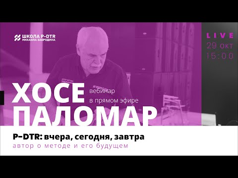 Видео: Хосе Паломар про метод P-DTR простыми словами! Какое будет будущее метода ПДТР