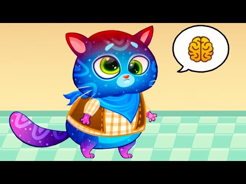 Видео: Суровый КОТИК БУБУ #85. У Бубу болит голова и мозг. Мультик ИГРА про котят на Игрули TV