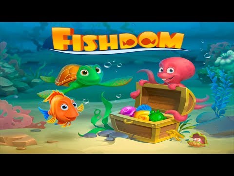 Видео: Fishdom Аквариум Мечты #1 (уровни 1-10) Обзор и Первые Рыбки Игровое Видео Let's Play