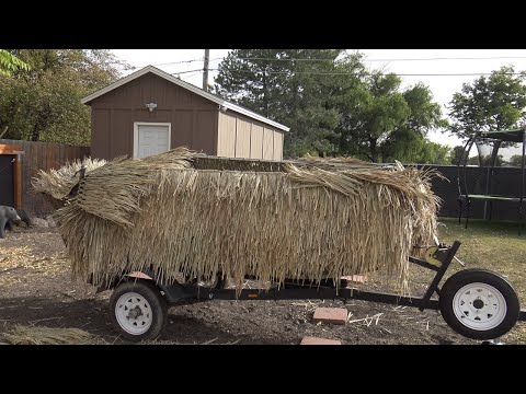 Видео: Постройка утиной лодки / Постройка завесы / Простая утиная лодка