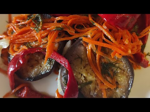 Видео: Маринованные баклажаны по-корейски, которые можно есть почти сразу