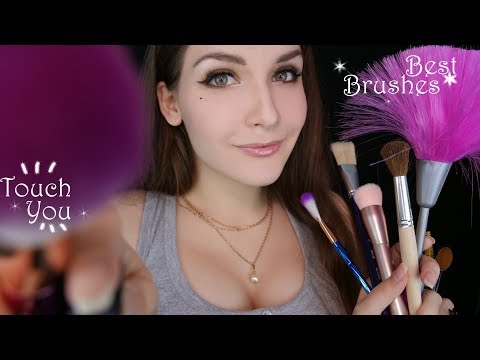 Видео: АСМР🖌️Лучшие КИСТОЧКИ для СНА,ЛИЦА и УШКА | ASMR🎧 Face&Ear 👂💆Touching Brushes🖌️Best Sleep Trigger💤