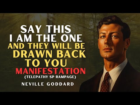 Видео: ОНИ ЧУВСТВУЮТ ЭТО, КОГДА ВЫ ГОВОРИТЕ ЭТО: «Я ЕДИНСТВЕННЫЙ SP АФФИРМАЦИЯ ПРИВЛЕЧЕНИЯ #nevillegodda...