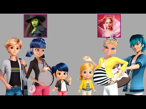 Видео: ✨Злая магическая трансформация | Семья Леди Баг против семьи Хлои: эпическое сияние!