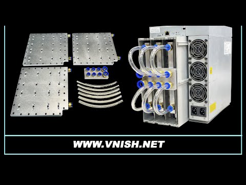 Видео: Это важно знать о водоблоках для охлаждения асиков.  VNISH HYDRO.